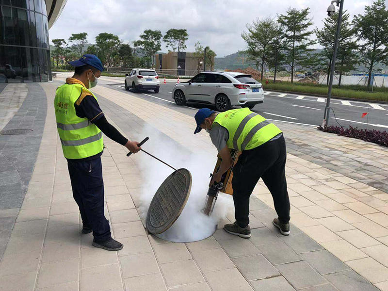 小區有害生物防治施工現場圖1